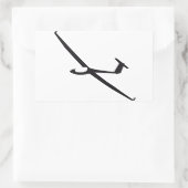 Sticker Rectangulaire Planeur (Sac)