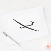 Sticker Rectangulaire Planeur (Enveloppe)