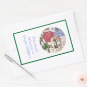 Sticker Rectangulaire Plaque de livre Baking Bund (Enveloppe)