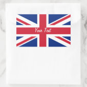 Sticker Rectangulaire Plaque d'enregistrement de l'indicateur de faible  (Sac)