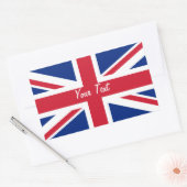 Sticker Rectangulaire Plaque d'enregistrement de l'indicateur de faible  (Enveloppe)