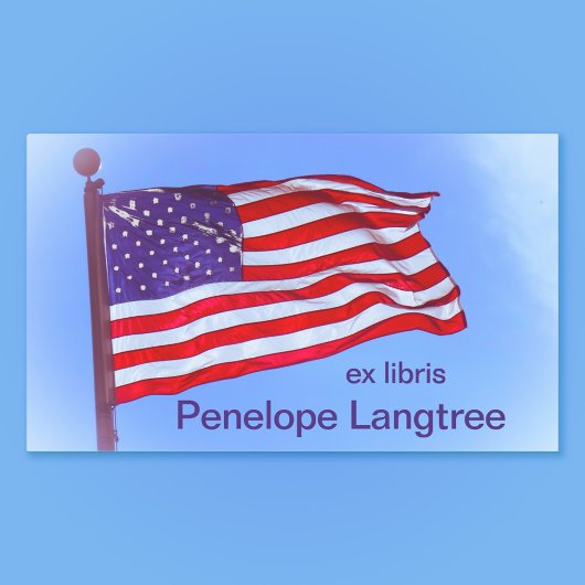 Sticker Rectangulaire Plaque Grand Old Flag