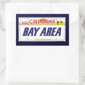 Sticker Rectangulaire Plaques de licence Cali (Sac)