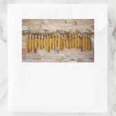 Sticker Rectangulaire Plaques de maïs séchées (Sac)