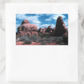 Sticker Rectangulaire Plateau du Colorado (Sac)