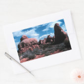 Sticker Rectangulaire Plateau du Colorado (Enveloppe)