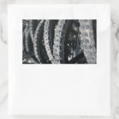 Sticker Rectangulaire Pneumatiques pour VTT (Sac)