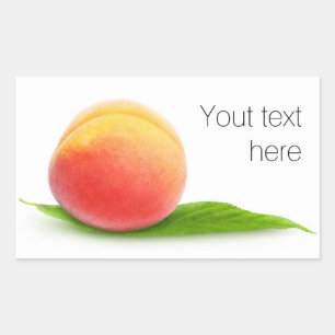 Sticker Rectangulaire Pocher sur une feuille