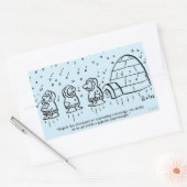 Sticker Rectangulaire Poids (Enveloppe)