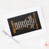 Sticker Rectangulaire Poignardant Brûlant Tordant...RSD/CRPS (Enveloppe)
