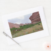 Sticker Rectangulaire Point de repère de Trail Rock Post Trail (Enveloppe)