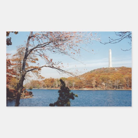 Sticker Rectangulaire Point élevé (Devant)