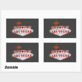 Sticker Rectangulaire Poison de Las Vegas (Feuille)