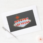 Sticker Rectangulaire Poison de Las Vegas (Enveloppe)