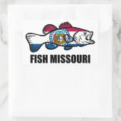 Sticker Rectangulaire Poisson Missouri (Sac)