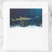 Sticker Rectangulaire Poisson-scie (Sac)
