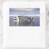 Sticker Rectangulaire Poissons (Sac)