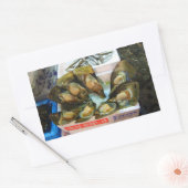 Sticker Rectangulaire Poissons de moules géantes Tsukiji, Tokyo, Japon (Enveloppe)