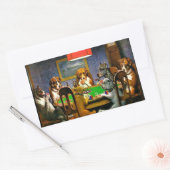 Sticker Rectangulaire Poker (Enveloppe)