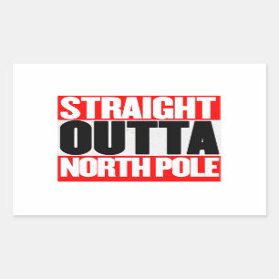 Sticker Rectangulaire Pôle Nord droit d'Outta
