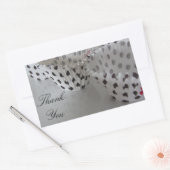 Sticker Rectangulaire Polka Dot Cupcake (Enveloppe)