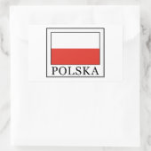 Sticker Rectangulaire Polska (Sac)