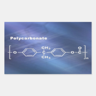 Sticker Rectangulaire Polycarbonate PC Lexan