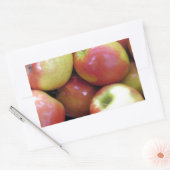 Sticker Rectangulaire Pommes (Enveloppe)