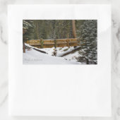 Sticker Rectangulaire Pont à l'autocollant rectangle Wuksachi (Sac)