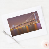 Sticker Rectangulaire Pont Ben Franklin (Enveloppe)