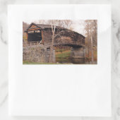 Sticker Rectangulaire Pont couvert (Sac)