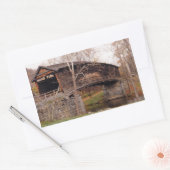 Sticker Rectangulaire Pont couvert (Enveloppe)