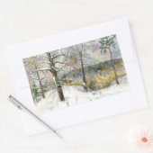 Sticker Rectangulaire pont d'hiver (Enveloppe)