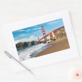 Sticker Rectangulaire Pont Golden Gate | San Francisco (Enveloppe)