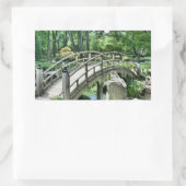 Sticker Rectangulaire Pont japonais (Sac)