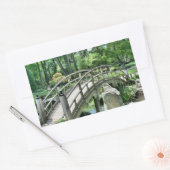 Sticker Rectangulaire Pont japonais (Enveloppe)