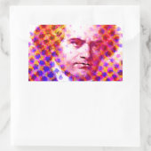 Sticker Rectangulaire Pop Beethoven (Sac)