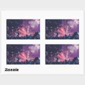 STICKER RECTANGULAIRE POP FIREWORDS (Feuille)