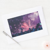 STICKER RECTANGULAIRE POP FIREWORDS (Enveloppe)