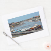 Sticker Rectangulaire Port de La Teste de Buch en France Carte postale (Enveloppe)