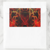 Sticker Rectangulaire Portail de la torture éternelle (Sac)