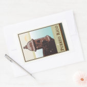 STICKER RECTANGULAIRE PORTO RICO I (Enveloppe)