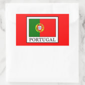 Sticker Rectangulaire Portugal (Sac)