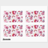 Sticker Rectangulaire Postcard (Feuille)