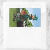 Sticker Rectangulaire Pot d'Or (Sac)