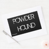 Sticker Rectangulaire Poudre (Enveloppe)