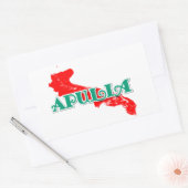 Sticker Rectangulaire Pouilles (Enveloppe)