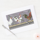Sticker Rectangulaire Poultry (Enveloppe)