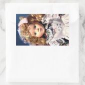 Sticker Rectangulaire Poupée du temple de Cute Shirley (Sac)