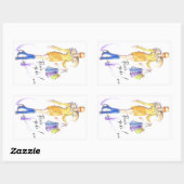 Sticker Rectangulaire Prada Ta Da ! (Feuille)